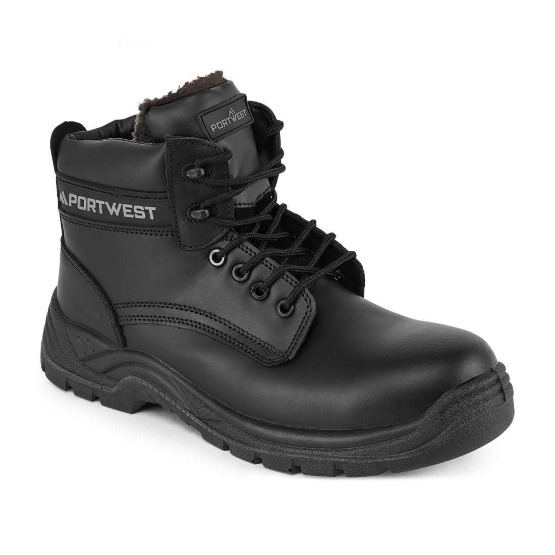 Portwest Composite Leather Winter Ankle Boot S3S SR- Style FC12