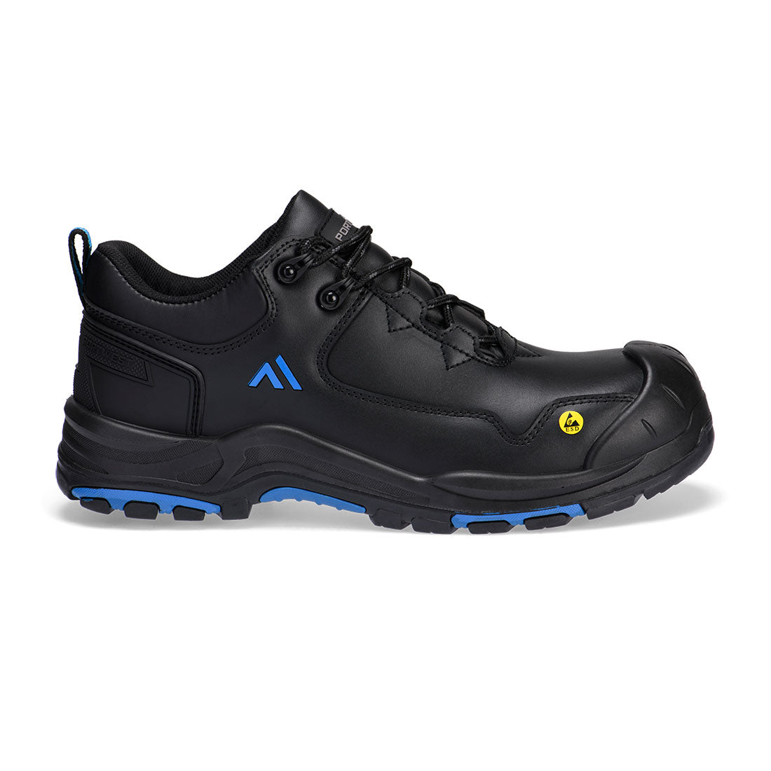 Portwest Composite Action Leather Low Shoe S3S ESD HRO SR SC FO- Style FC19