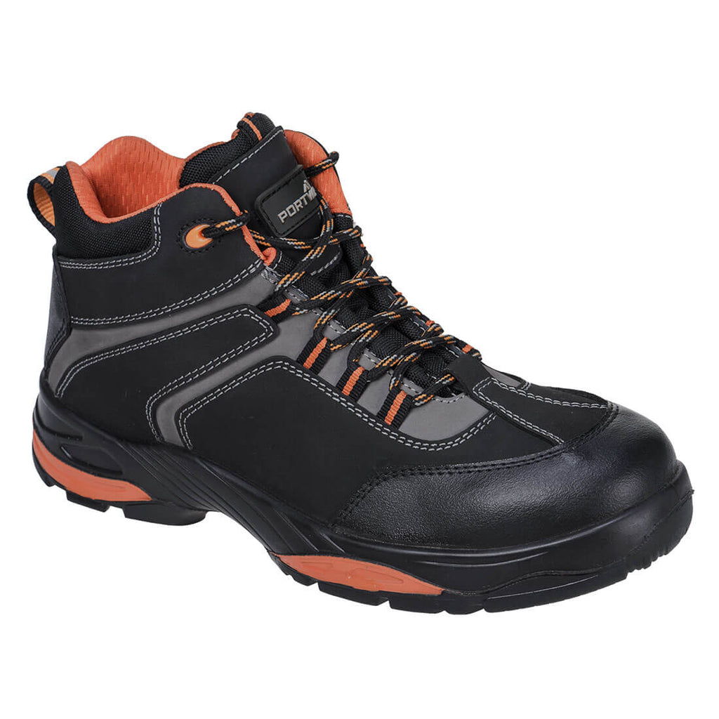 Portwest Composite Nubuck Leather Ankle Boot S3S HRO FO SR- Style FC60