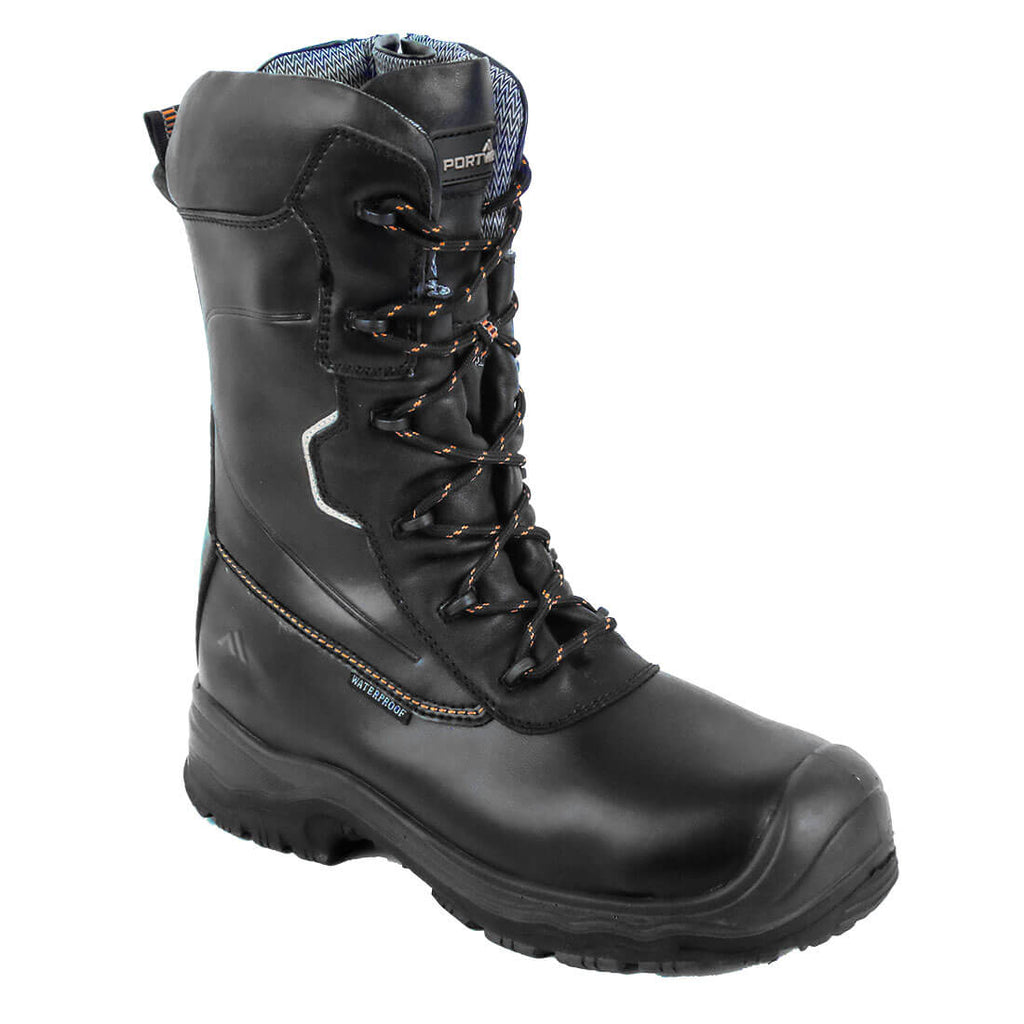Portwest Composite Leather Traction Boot 10" S7L ESD HRO CI FO 