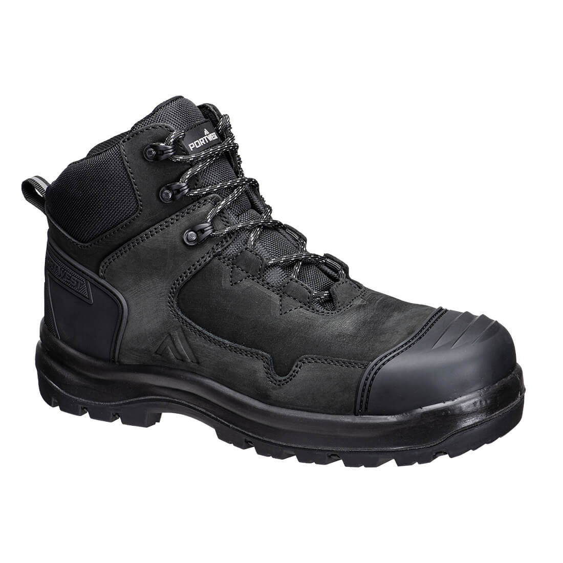 Portwest Composite Nubuck Leather Mid Boot S3S HRO SR FO SC LG- Style FD04