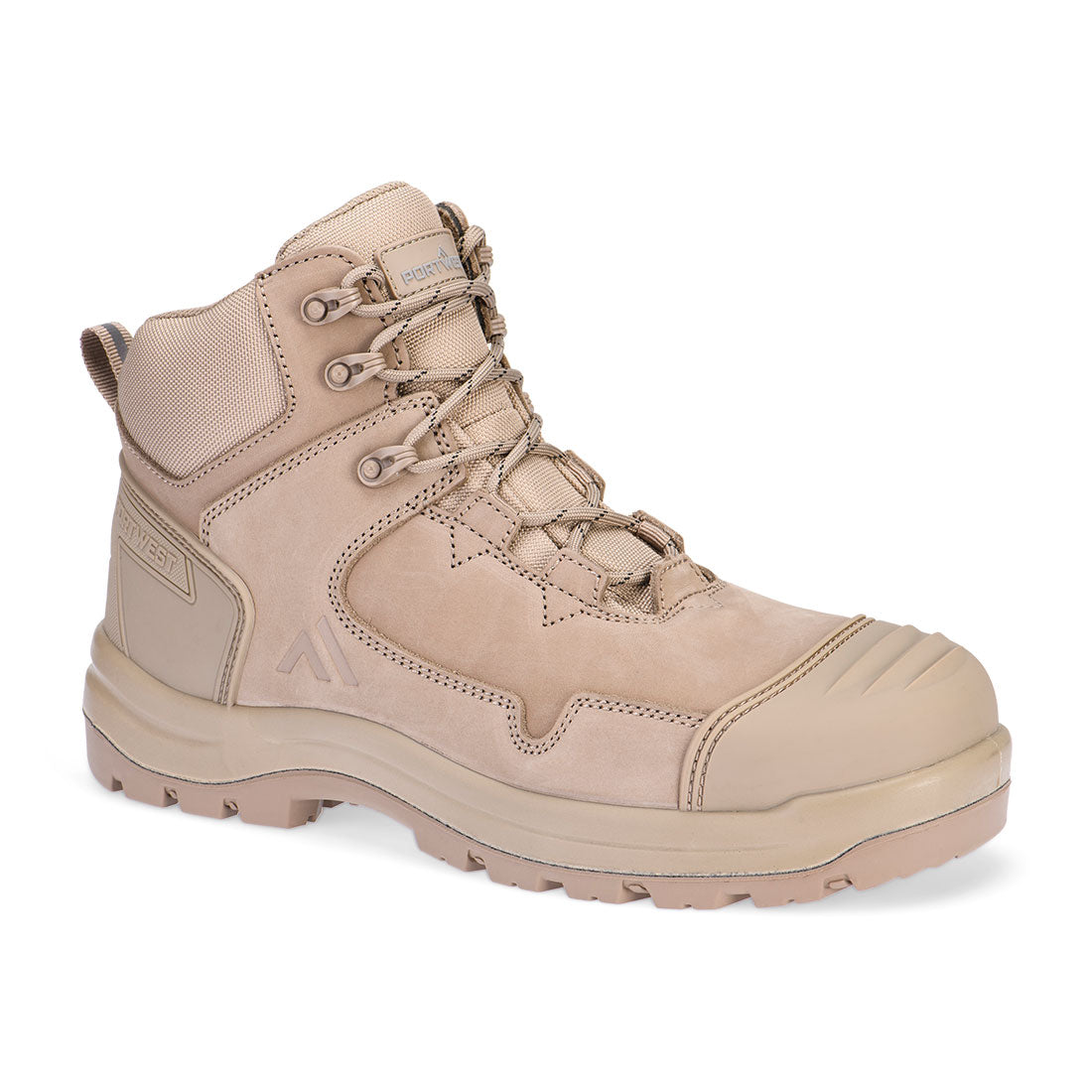 Portwest Composite Nubuck Leather Mid Boot S3S HRO SR FO SC LG- Style FD04