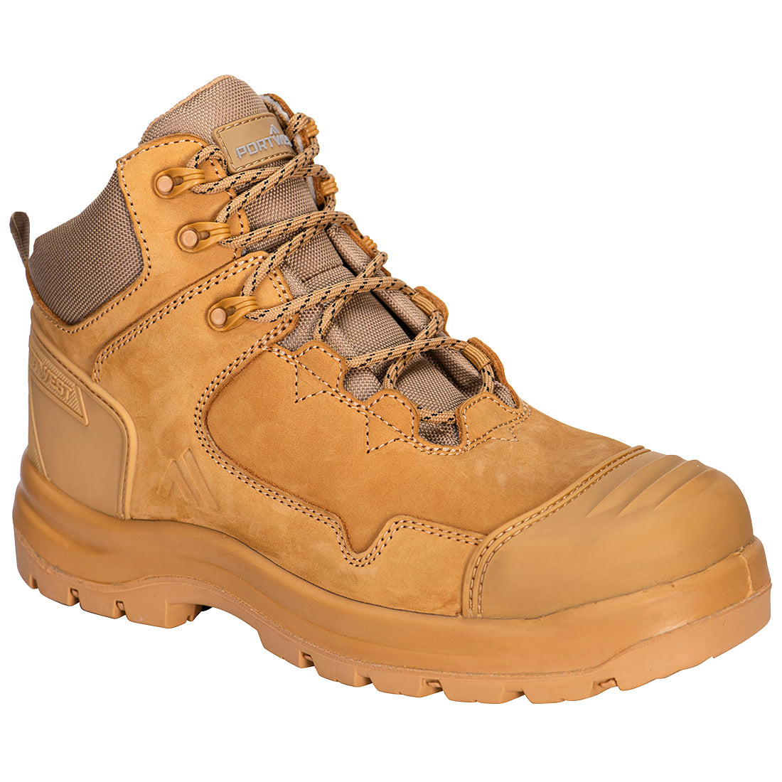 Portwest Composite Nubuck Leather Mid Boot S3S HRO SR FO SC LG- Style FD04