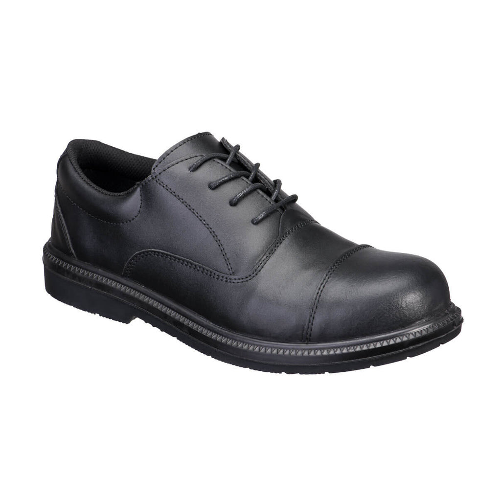 Portwest Steel Action Leather Executive Shoe S3 SR FO- Style FD18