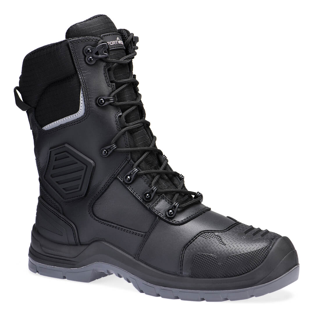 Portwest Composite Leather High Boot S7L HRO M CI LG SC AN SR FO- Style FD26