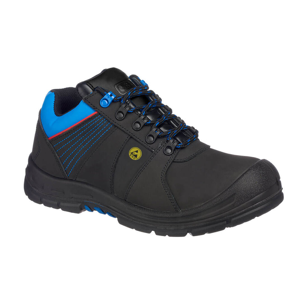 Portwest Composite Action Nubuck Low Shoe S3 ESD HRO SRC- Style FD27
