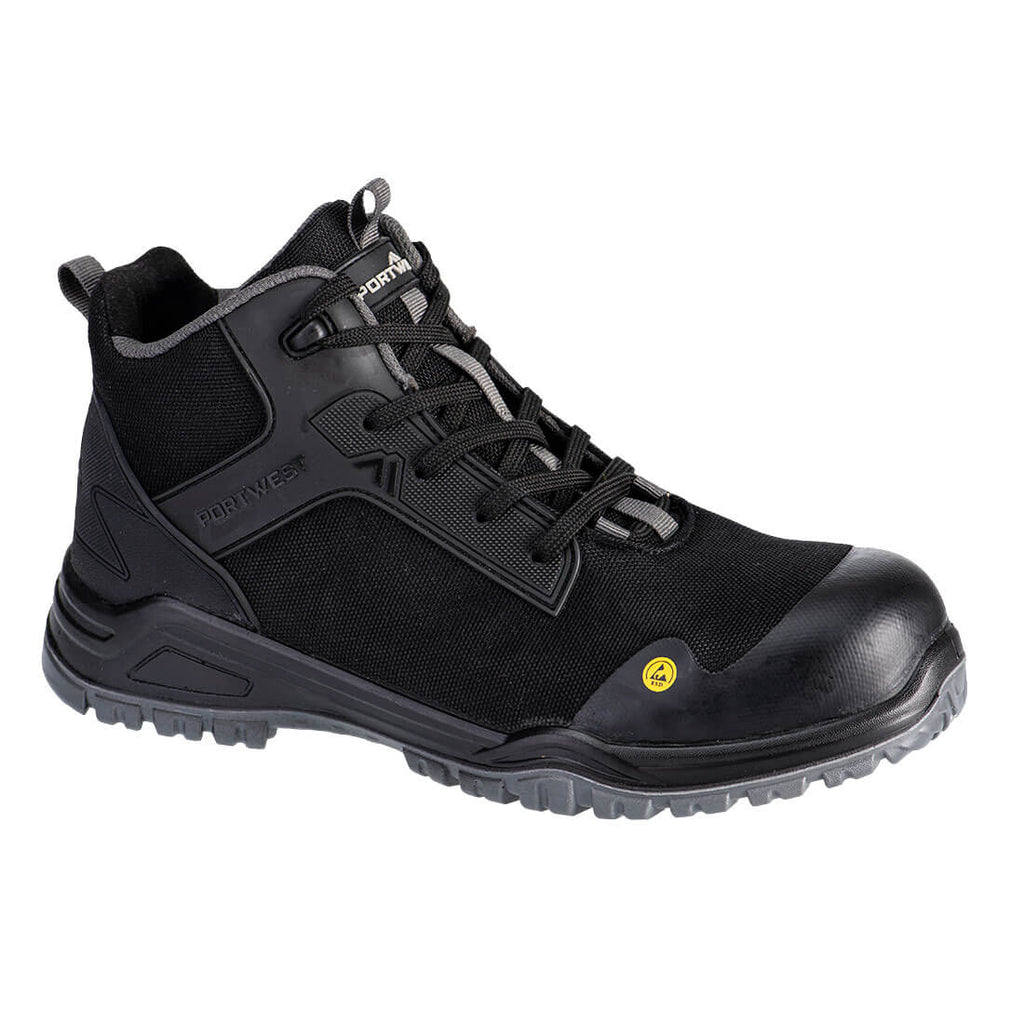Portwest Composite Textile Mid Boot S3S ESD SR FO - Style FE01