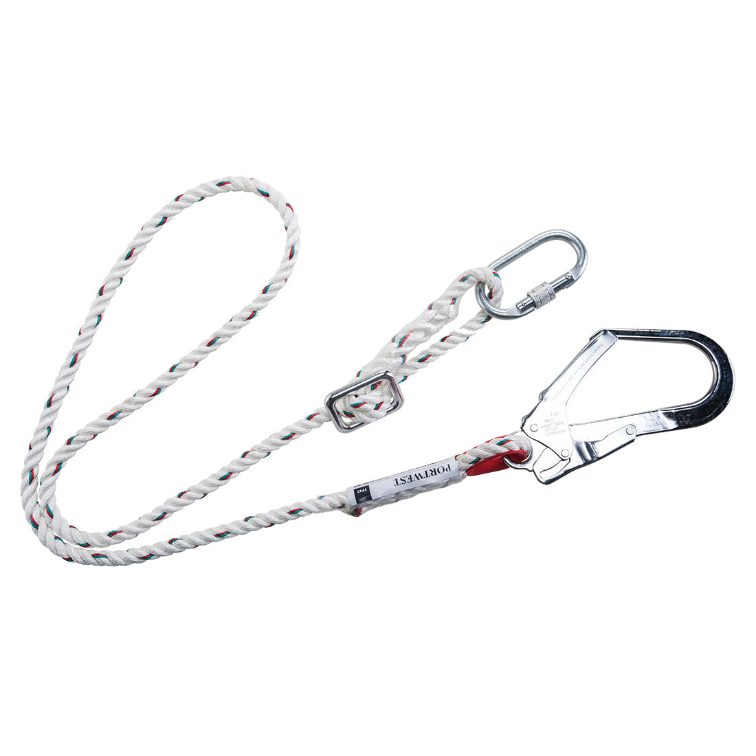 Portwest Adjustable 2m Restraint Lanyard  - Style FP22