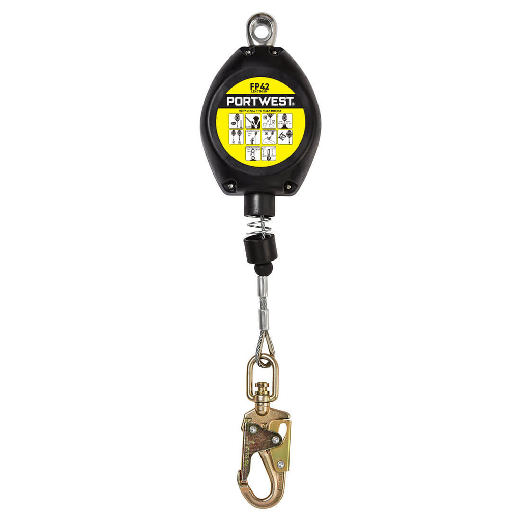 Portwest 6M Retractable Fall Arrest Block- Style FP42