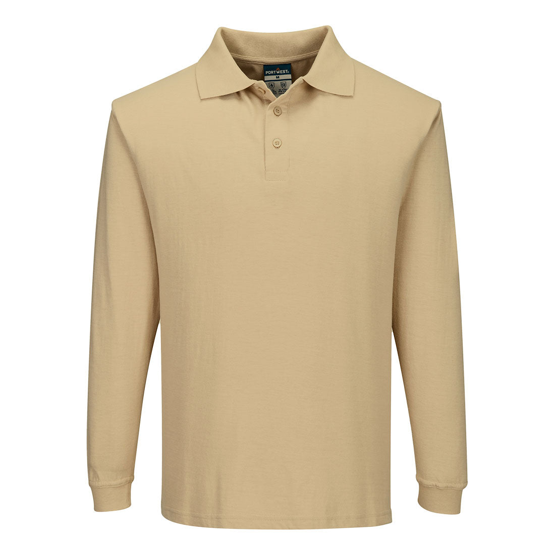 Portwest Modaflame Knit FR Long Sleeve Polo Shirt- Style FR10