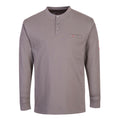 Portwest Bizflame Knit FR Long Sleeve Henley- Style FR32
