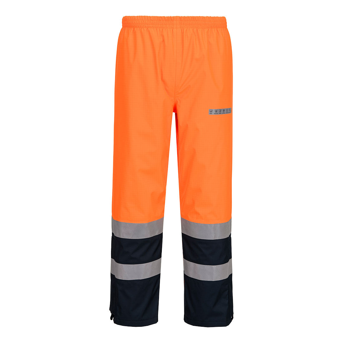 Portwest Bizflame Rain+ Hi-Vis Multi-Norm Contrast FR Trousers- Style FR410