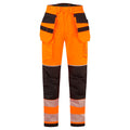 Portwest PW3 Modaflame Rain+ Hi-Vis FR Winter Holster Trousers- Style FR427
