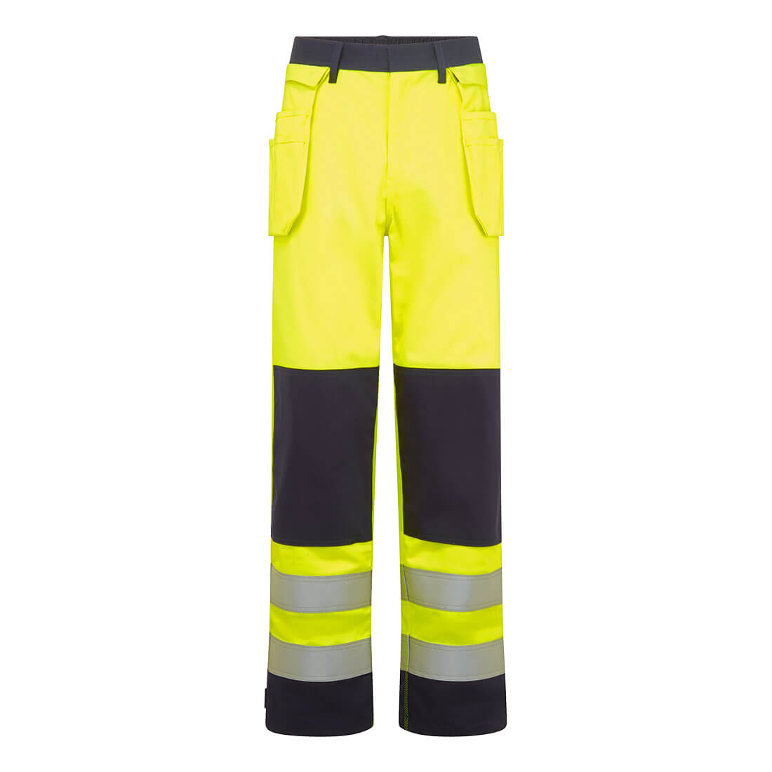 Portwest Bizflame Work Hi-Vis Contrast FR Holster Trousers- Style FR440