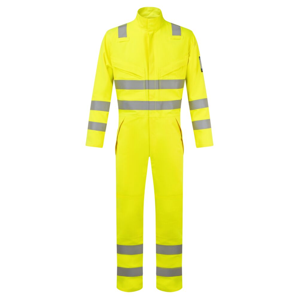 Portwest Modaflame Work Hi-Vis Multi-Norm FR Coverall- Style FR528