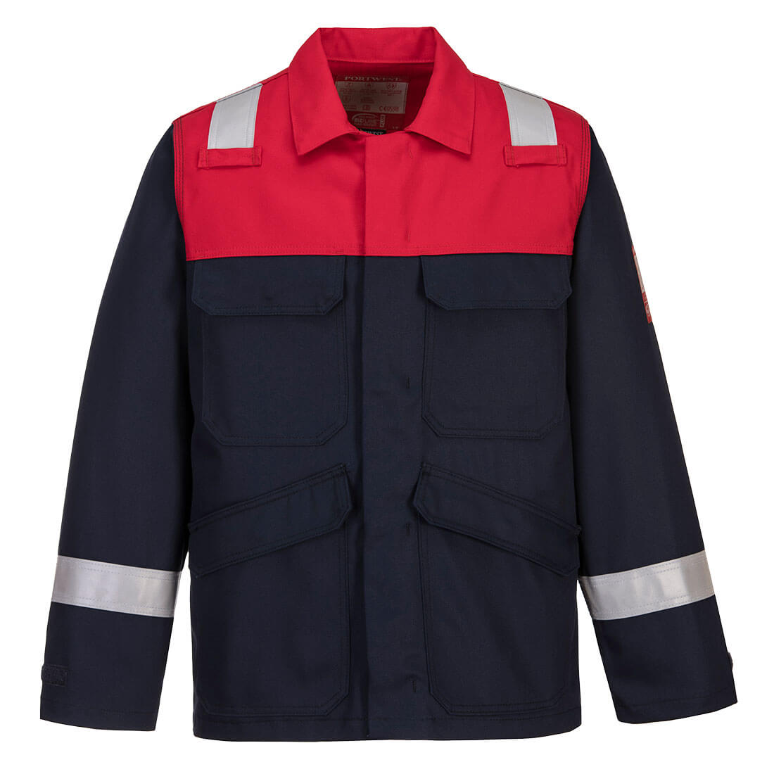 Portwest Bizflame Work Two Tone FR Jacket- Style FR55