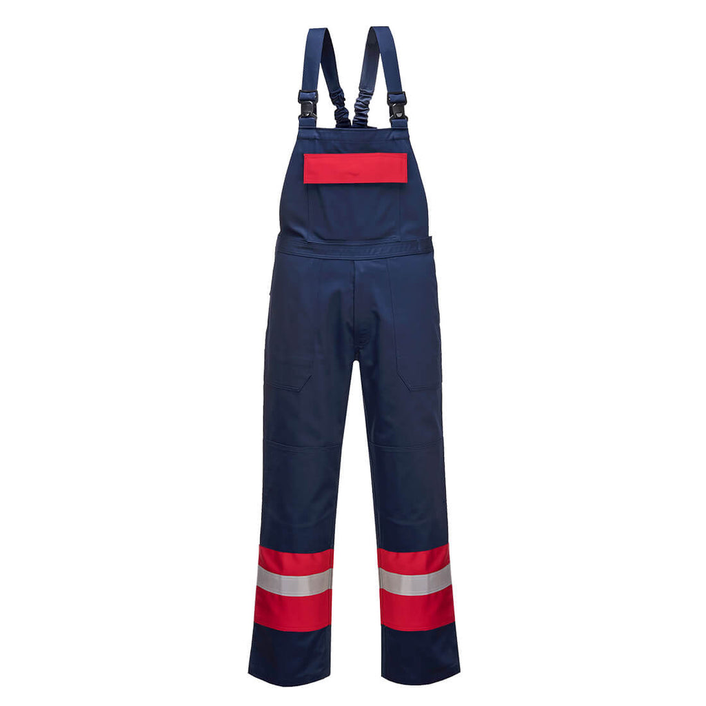 Portwest Bizflame Work Two Tone FR Bib and Brace- Style FR57