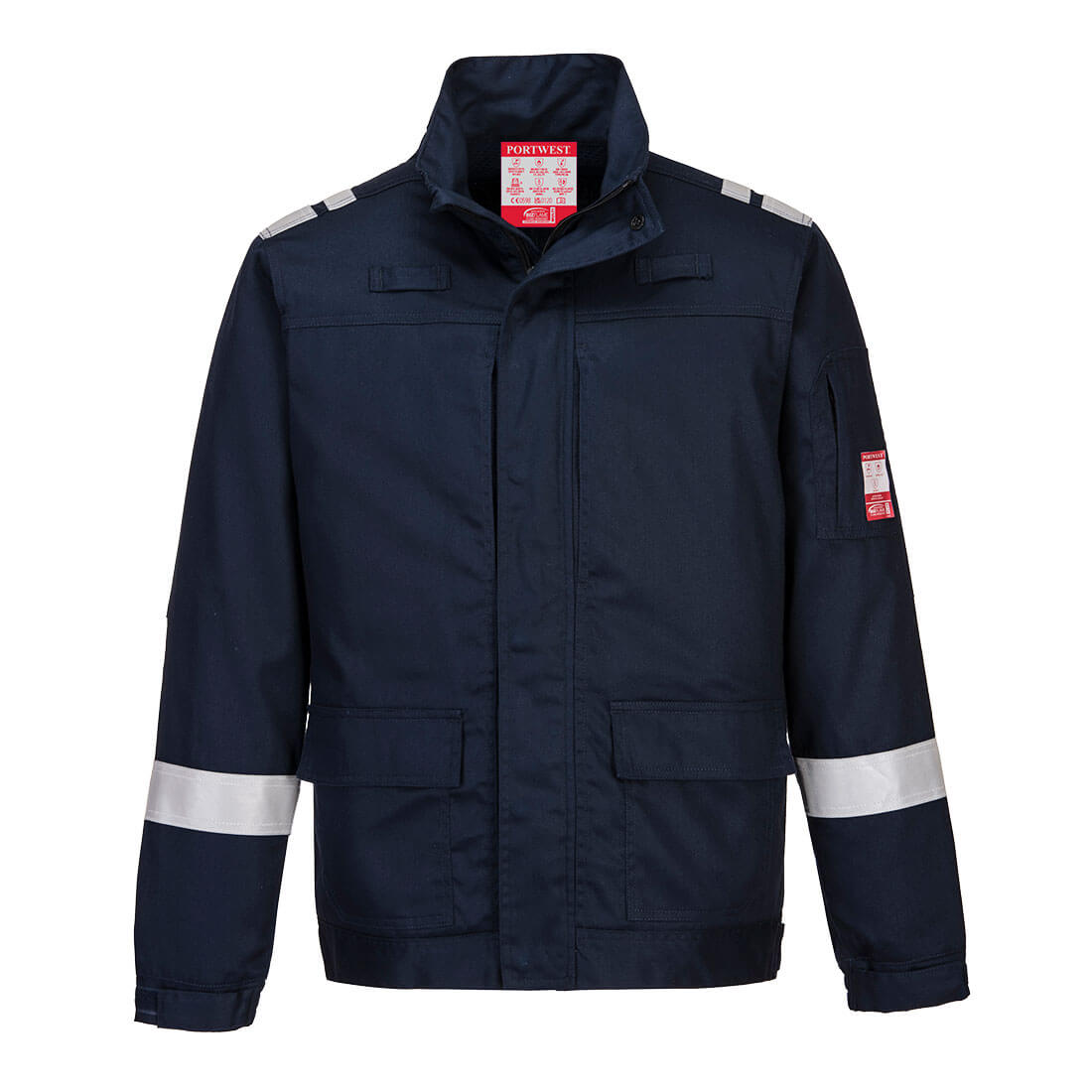 Portwest Bizflame Work Lightweight Stretch Panelled FR Jacket- Style FR601