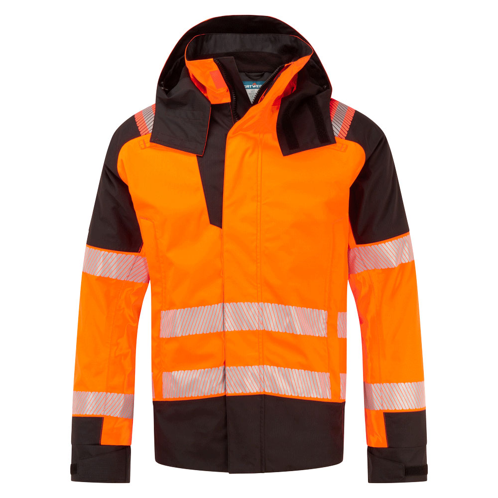 Portwest PW3 Modaflame Rain+ Hi-Vis Multi-Norm FR Winter Jacket- Style FR606