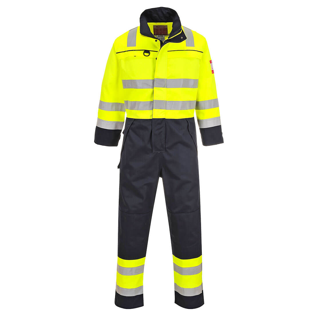 Portwest Bizflame Work Hi-Vis Multi-Norm Contrast FR Coverall- Style FR60
