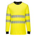 Portwest PW3 Modaflame Knit Hi-Vis FR Long Sleeve T-Shirt- Style FR701