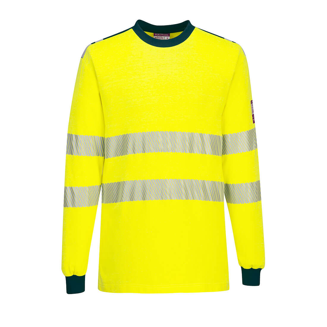 Portwest PW3 Modaflame Knit Hi-Vis FR Long Sleeve T-Shirt- Style FR701