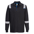 Portwest WX3 Modaflame Knit FR Long Sleeve Polo Shirt- Style FR711