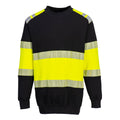 Portwest PW3 Modaflame Knit Hi-Vis Class 1 FR Sweatshirt- Style FR716