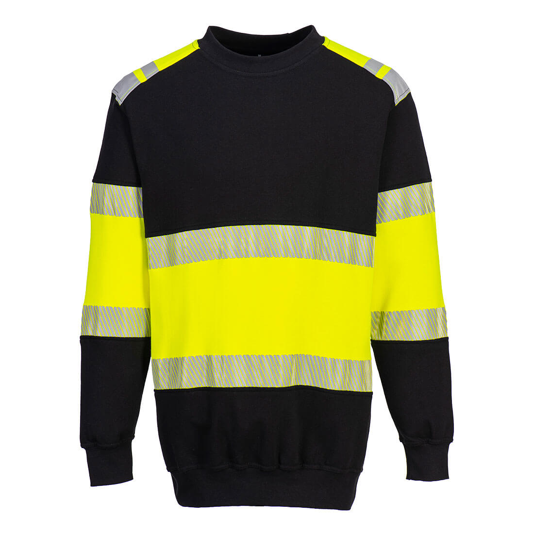 Portwest PW3 Modaflame Knit Hi-Vis Class 1 FR Sweatshirt- Style FR716