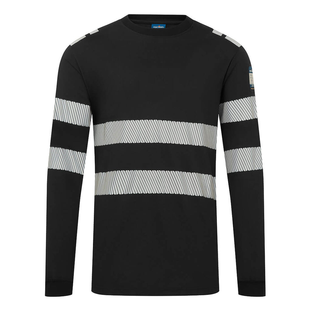 Portwest PW3 Modaflame Knit FR Long Sleeve T-Shirt- Style FR732