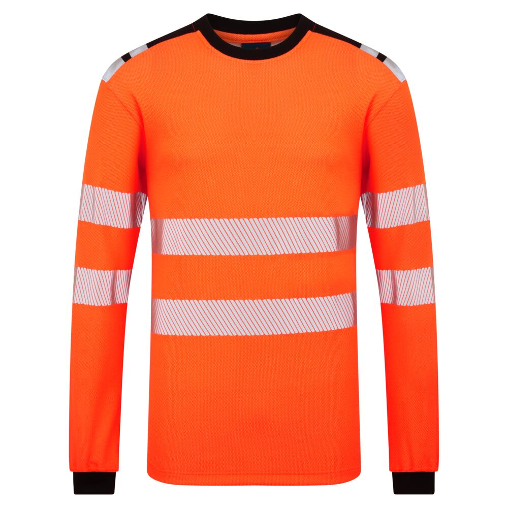 Portwest PW3 Modaflame Knit HVO FR Long Sleeve T-Shirt - Style FR736