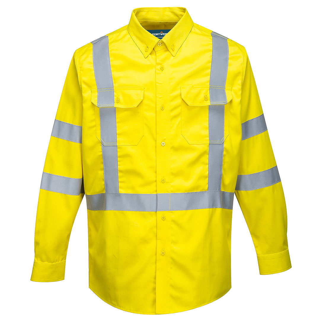 Portwest Bizflame 88/12 Hi-Vis FR Shirt- Style FR95