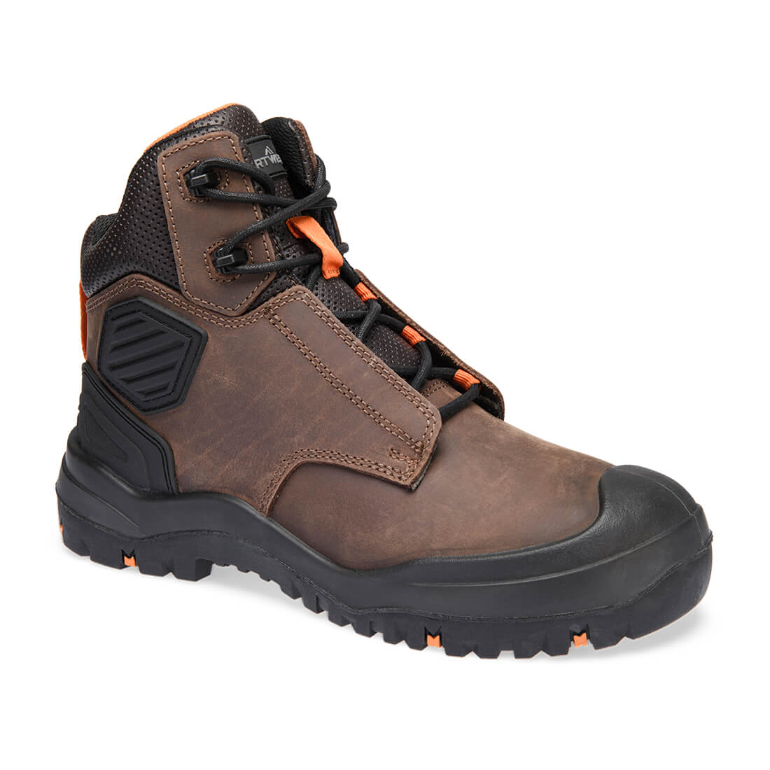 Portwest Steel Leather Ankle Boot S3 SC HRO HI CI LG SR FO- Style FT30