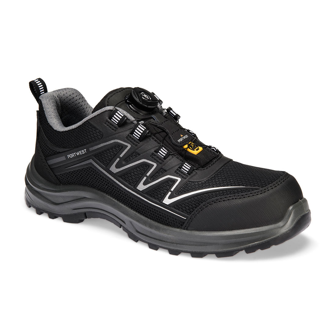 Portwest Composite KPU and Mesh Trainer S1PS ESD SR FO- Style FT32