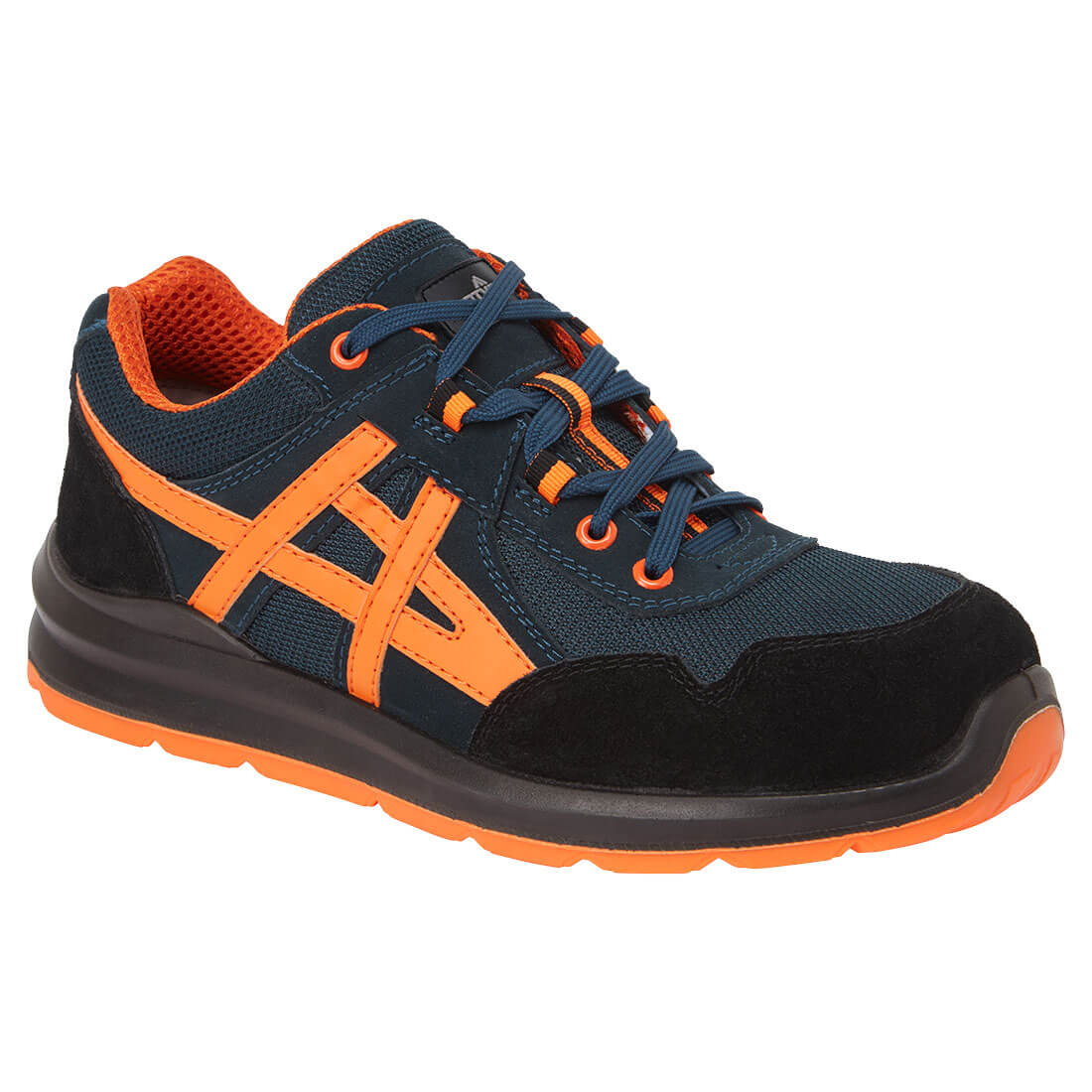 Portwest Steel Leather and Textile Trainer S1 FO SR- Style FT50