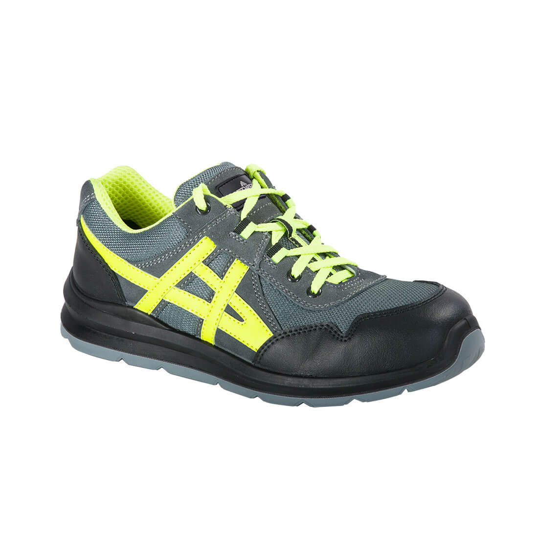 Portwest Steel Leather and Textile Trainer S1 FO SR- Style FT50