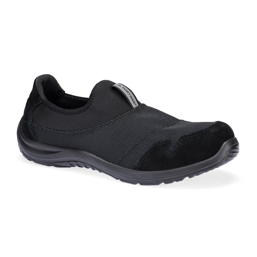 Portwest Steel Textile Slip On Shoe S1P SR FO ESD- Style FT55