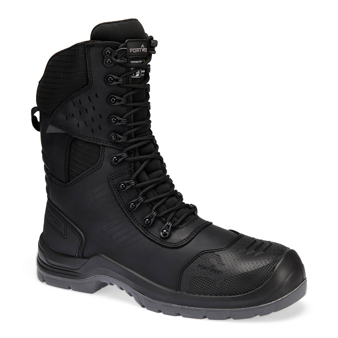 Portwest Composite Leather High Boot S7L ESD HRO LG FO SC CI SR- Style FV03