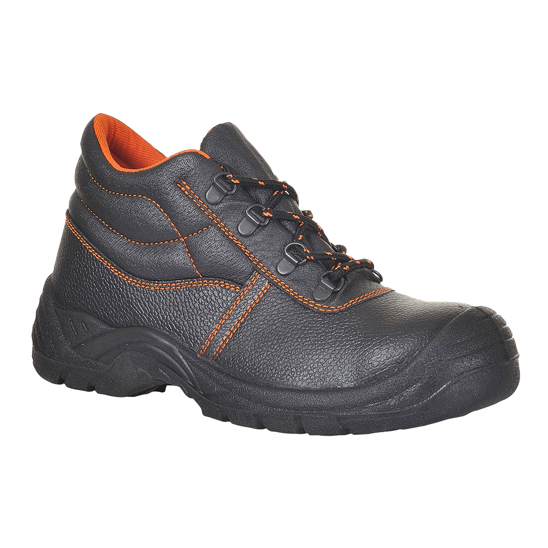 Portwest Steel Action Leather Mid Boot S3 SRC - Style FW24