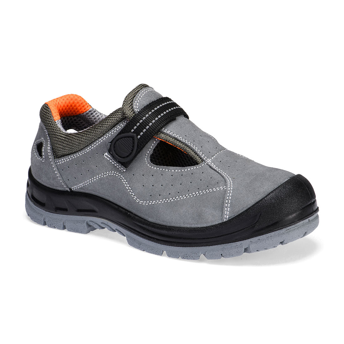 Portwest Steel Cow Suede Leather Sandal S1 SR FO- Style FW42