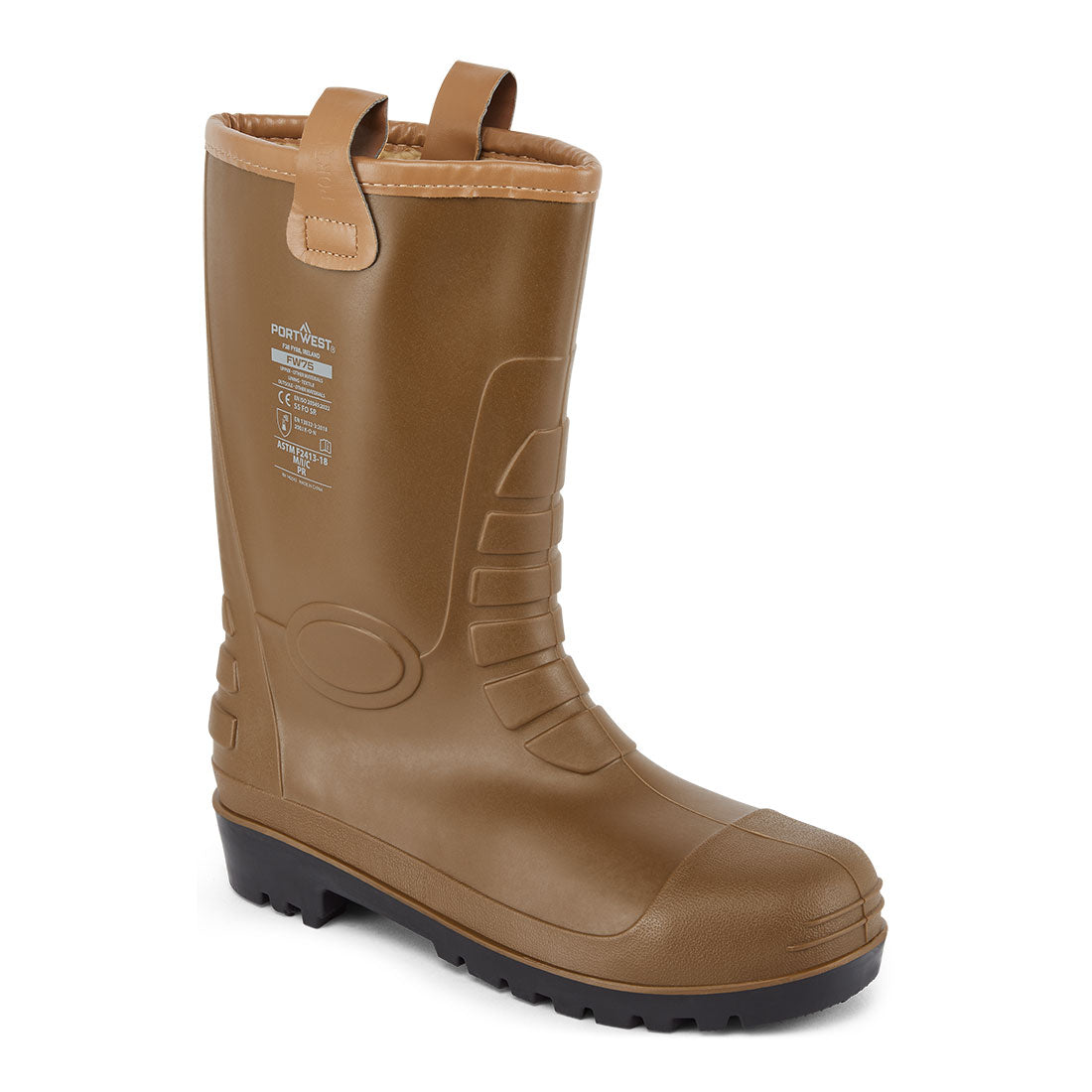 Portwest Steel PVC Rigger Boot S5 FO CI- Style FW75