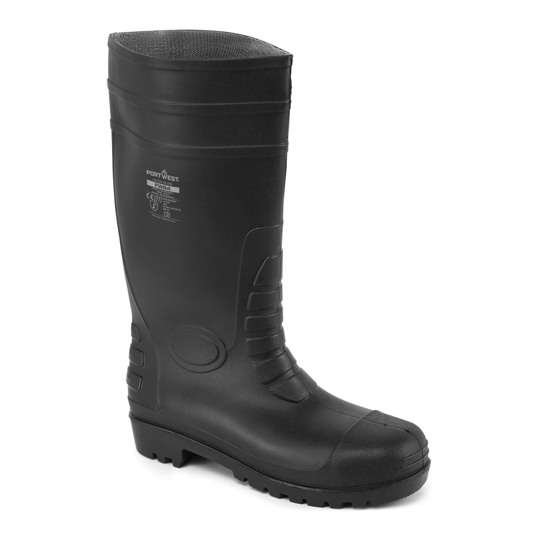 Portwest Steel PVC Classic Wellington S4 FO - Style FW94