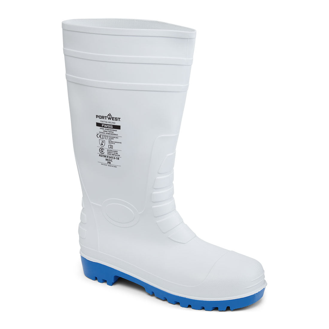 Portwest Steel PVC Wellington S5 FO CI- Style FW95