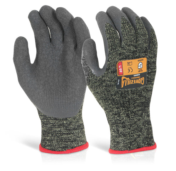 Beeswift Glovezilla Latex Palm Coated Gloves. (Pair)