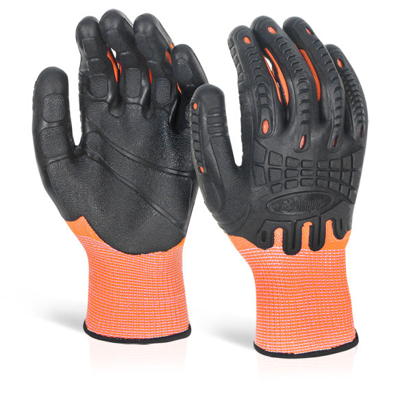 Beeswift Glovezilla Cut Resistant Fully Coated Impact Gloves. (Pair)