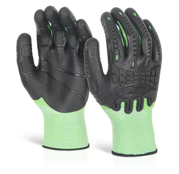 Beeswift Glovezilla Cut Resistant Fully Coated Impact Gloves. (Pair)