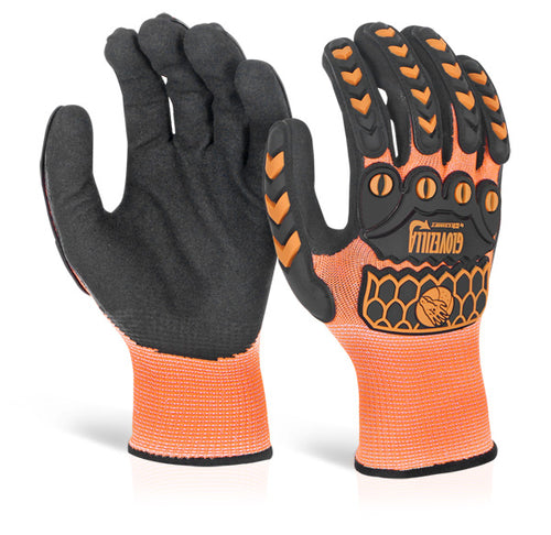 Beeswift Glovezilla Sandy Nitrile Coated Gloves. (Pair)