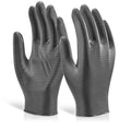 Beeswift Glovezilla Nitrile Disposable Gripper Gloves Powder Free. (Per 1000)