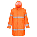 Portwest Hi-Vis Rain Coat 100cm - Style H442