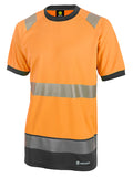 Beeswift Deltic Hi-Vis Two-Tone Short Sleeve T-Shirt. (Each)